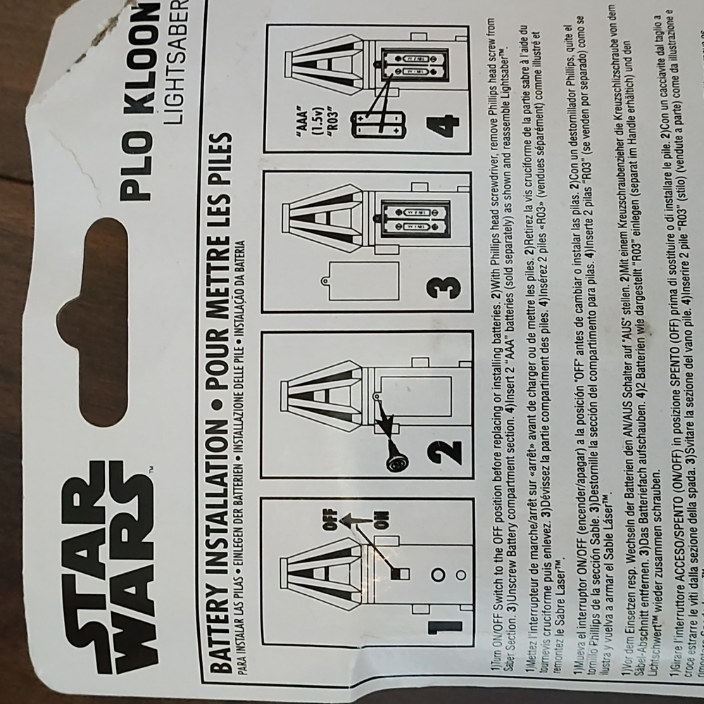 Light Saber LED fun costume accessory - Picture 3 of 5